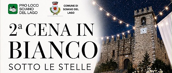 CENA IN BIANCO sotto le stelle