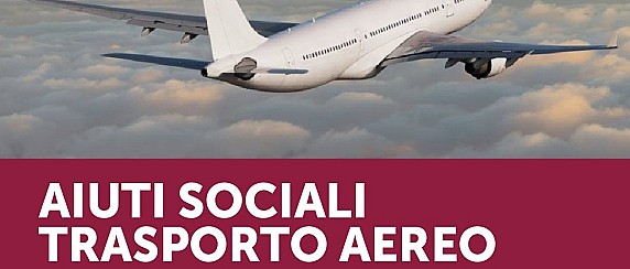 AIUTI SOCIALI AL TRASPORTO AEREO ANNO 2026