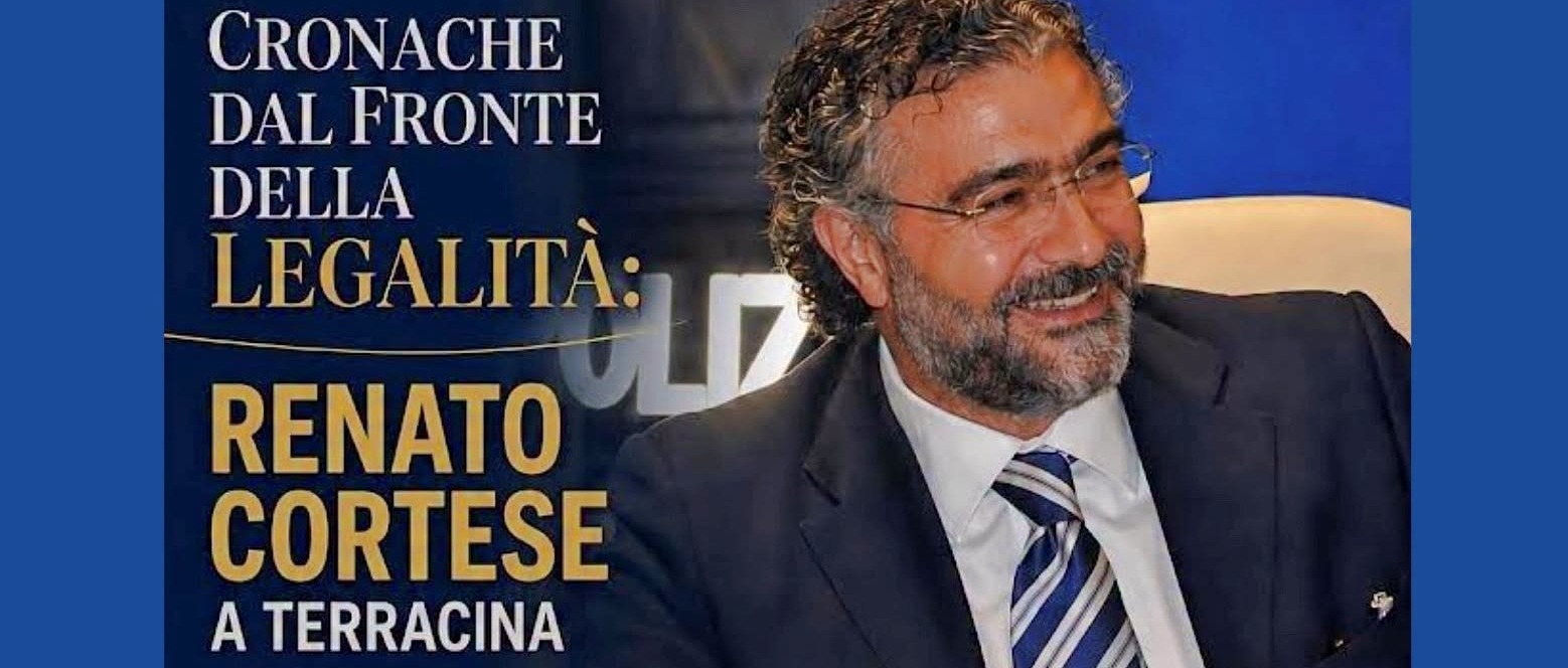 Il Prefetto Renato Cortese a Terracina, "Cronache dal Fronte della Legalità" al Teatro Romano mercoledì 1 luglio