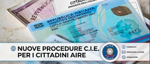 Nuove disposizioni per il rilascio della Carta d’Identità Elettronica (CIE) ai cittadini iscritti all’AIRE