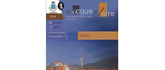 Mostra di quadri:" di acque e terre"