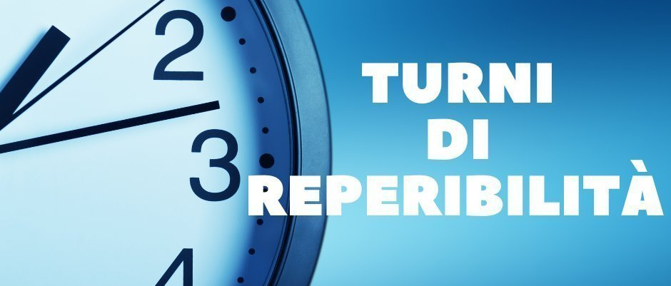 Turni di reperibilità dell'Ufficio di Stato Civile mese di Luglio 2026