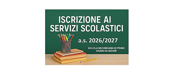 Iscrizione servizi scolastici scuola secondaria 2026/2027