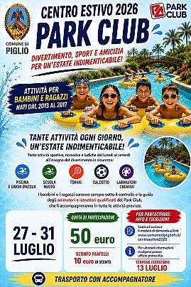 LOCANDINA DEF. CENTRO ESTIVO 2026