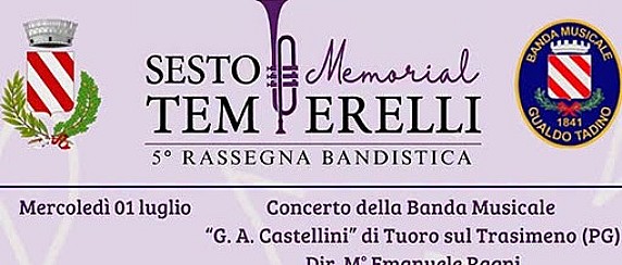 5° rassegna bandistica "Memorial Sesto Temperelli"