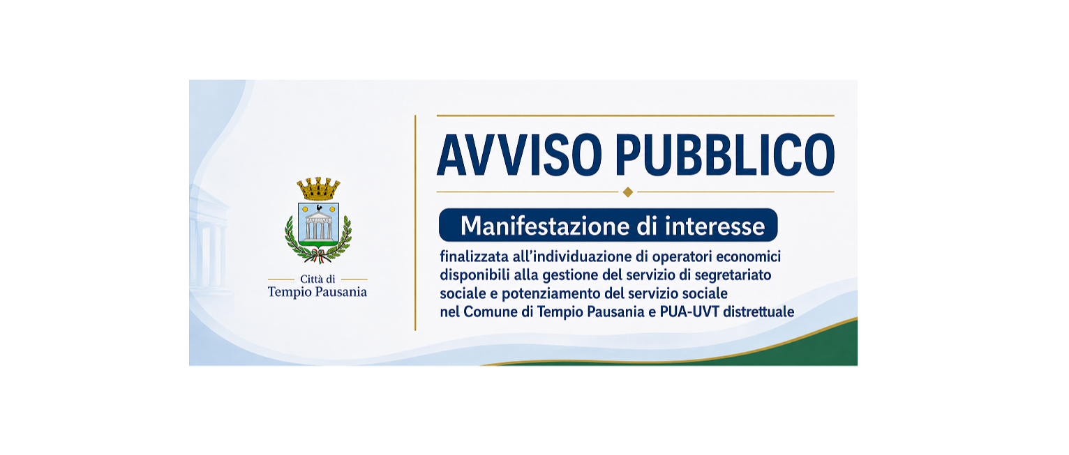 Avviso pubblico
