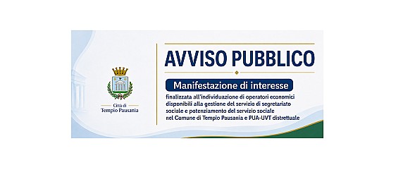 Avviso pubblico