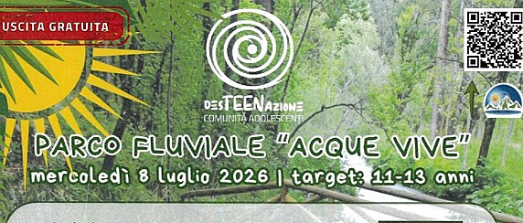 DesTEENazione uscita parco fluviale "Acque Vive".