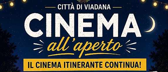 Cinema all'Aperto Itinerante - tre nuovi appuntamenti