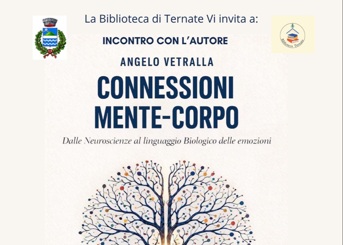 Biblioteca comunale - incontro con l'autore Angelo Vetralla "Connessioni mente-corpo"