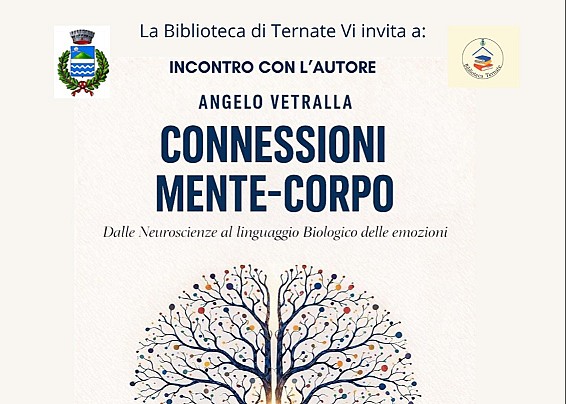 Biblioteca comunale - incontro con l'autore Angelo Vetralla "Connessioni mente-corpo"