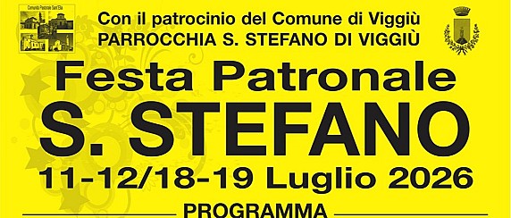 Festa patronale di Santo Stefano 2026