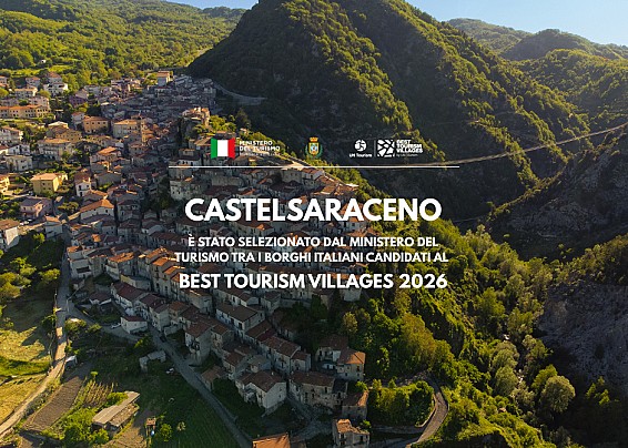 Il Ministero del Turismo candida Castelsaraceno al riconoscimento di Best Tourism Villages by UN Tourism 2026.