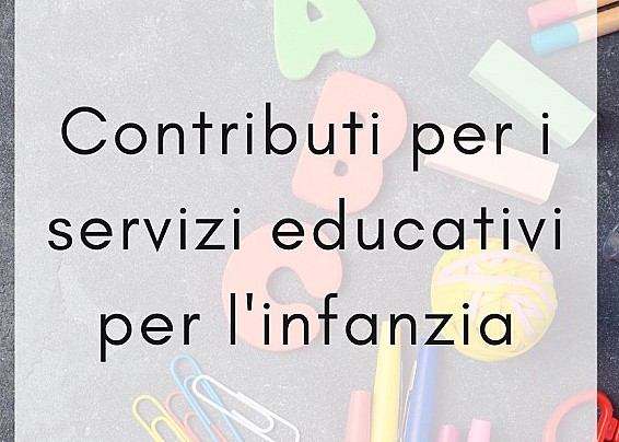 Contributi alle rette dei servizi educativi per l'infanzia