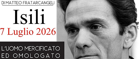 "L'uomo mercificato ed omologato": performance esistenziale di Matteo Fratarcangeli a Isili