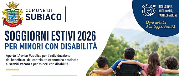 🌞 𝐒𝐨𝐠𝐠𝐢𝐨𝐫𝐧𝐢 𝐞𝐬𝐭𝐢𝐯𝐢 𝟐𝟎𝟐𝟔 𝐩𝐞𝐫 𝐦𝐢𝐧𝐨𝐫𝐢 𝐜𝐨𝐧 𝐝𝐢𝐬𝐚𝐛𝐢𝐥𝐢𝐭𝐚̀: 𝐚𝐩𝐞𝐫𝐭𝐨 𝐥'𝐀𝐯𝐯𝐢𝐬𝐨 𝐏𝐮𝐛𝐛𝐥𝐢𝐜𝐨 𝐝𝐞𝐥 𝐃𝐢𝐬𝐭𝐫𝐞𝐭𝐭𝐨 𝐑𝐌 𝟓.𝟒