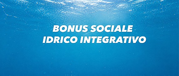 BONUS SOCIALE IDRICO INTEGRATIVO - 2026