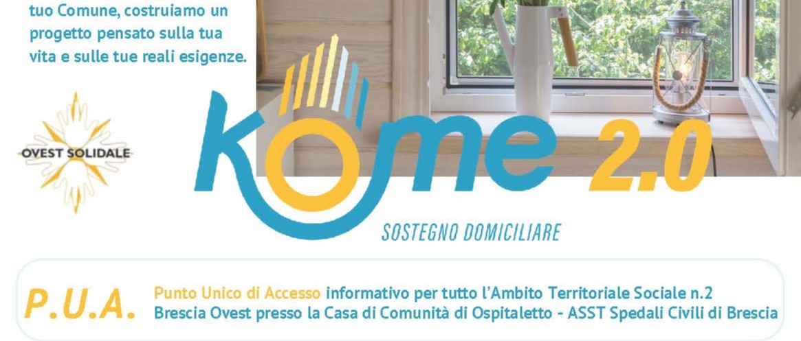 Rete di sostegno domiciliare Kome 2.0