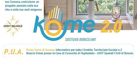 Rete di sostegno domiciliare Kome 2.0