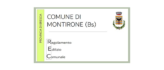 AVVISO DI PUBBLICAZIONE REGOLAMENTO EDILIZIO COMUNALE ADOTTATO CON DELIBERAZIONE DI CONSIGLIO COMUNALE N. 9 DEL 15/4/2026
