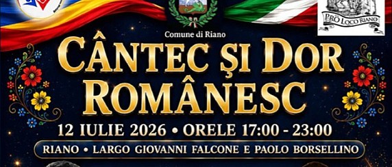 "CÂNTEC ȘI DOR ROMÂNESC" - MANIFESTAZIONE MUSICALE E CULTURALE
