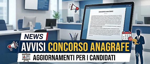 AVVISO AI CANDIDATI - DATE E ORARI DELLA PROVA PRESELETTIVA e PRIMA PROVA