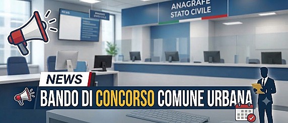 Concorso pubblico a Urbana: aperto il bando per un Istruttore Amministrativo ai Servizi Demografici