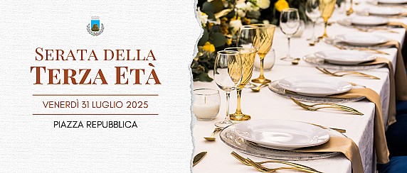 Aperte le iscrizioni alla Serata della Terza Età