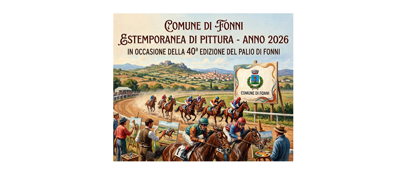 Estemporanea di Pittura 2026 - in occasione della 40ª edizione del Palio di Fonni