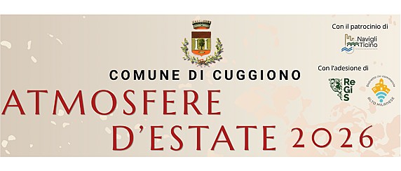 Atmosfere d'estate: iniziative musicali in occasione della Festa Patronale- 18, 19 e 20 luglio 2026