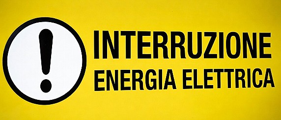 Interruzione energia elettrica in alcune zone di Bugnara il 14 luglio