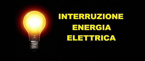 INTERRUZIONE ENERGIA ELETTRICA