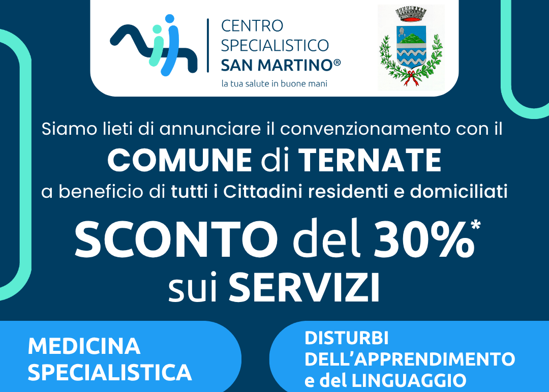Convenzione fra il Comune di Ternate ed il Centro Specialistico San Martino di Vergiate