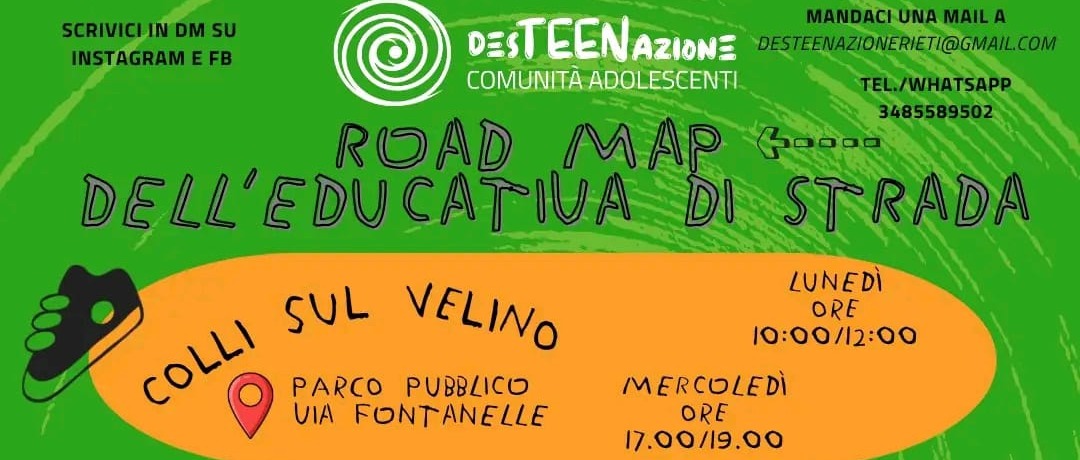 DESTEENAZIONE - COMUNITA' ADOLESCENTI