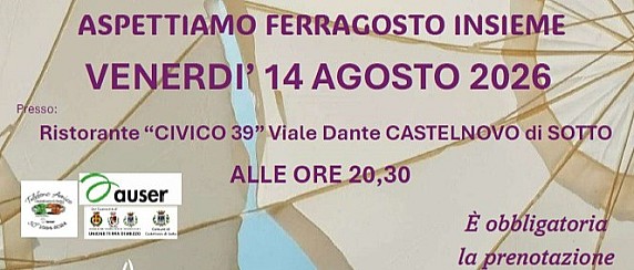 Aspettando ferragosto a cena con Auser telefono Amico