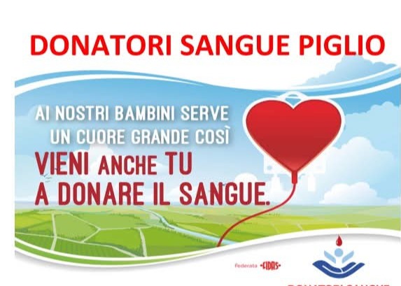 DONATORI SANGUE PIGLIO