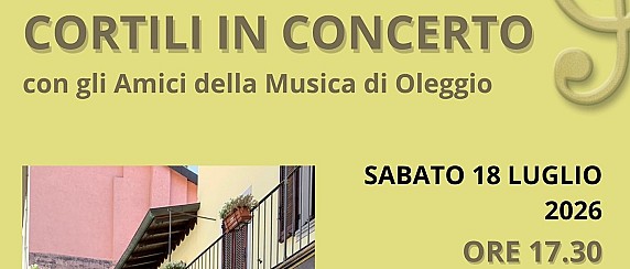 Cortili in concerto “The String Fields Duo” - Sabato 18 luglio ore 17.30