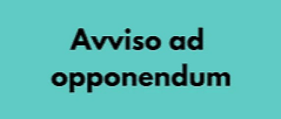Avviso ai Creditori – Avviso ad opponendum (d.lgs. 36/2023 Allegato II.14 art. 16)