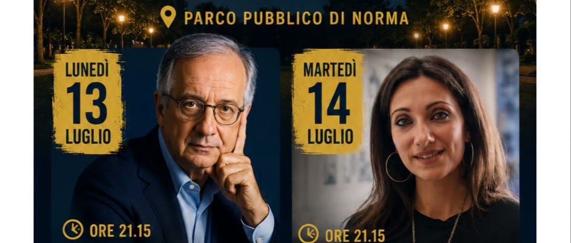 [NORMA ESTATE 2026] Due Serate per pensare, ricordare, ispirare