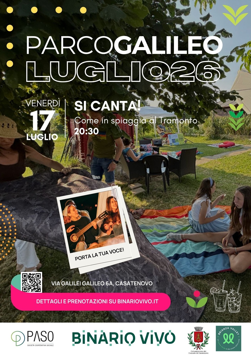 Parco-Galileo-Si-canta-17-luglio-2026
