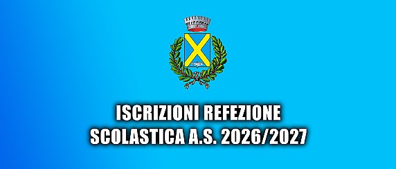 Iscrizioni refezione scolastica 2026/2027