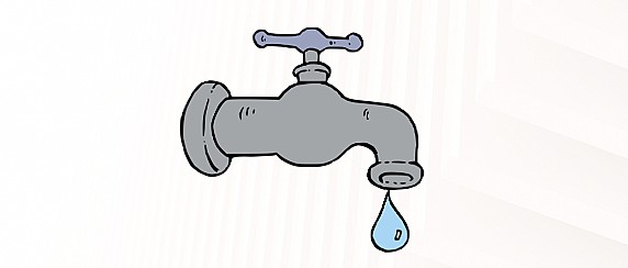 Disservizi nell’erogazione dell’acqua