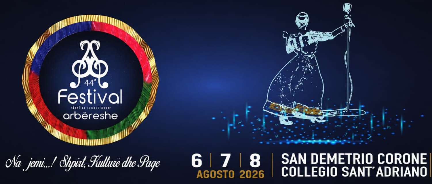 44° Festival della Canzone Arbëreshe - Canzoni in ordine di esecuzione.