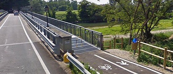 Ponte sul Fiume Serio: chiusura della passerella ciclo-pedonale