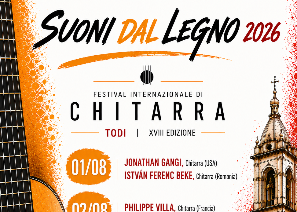 XVIII edizione del Festival Internazionale di Chitarra "Suoni dal Legno" 2026