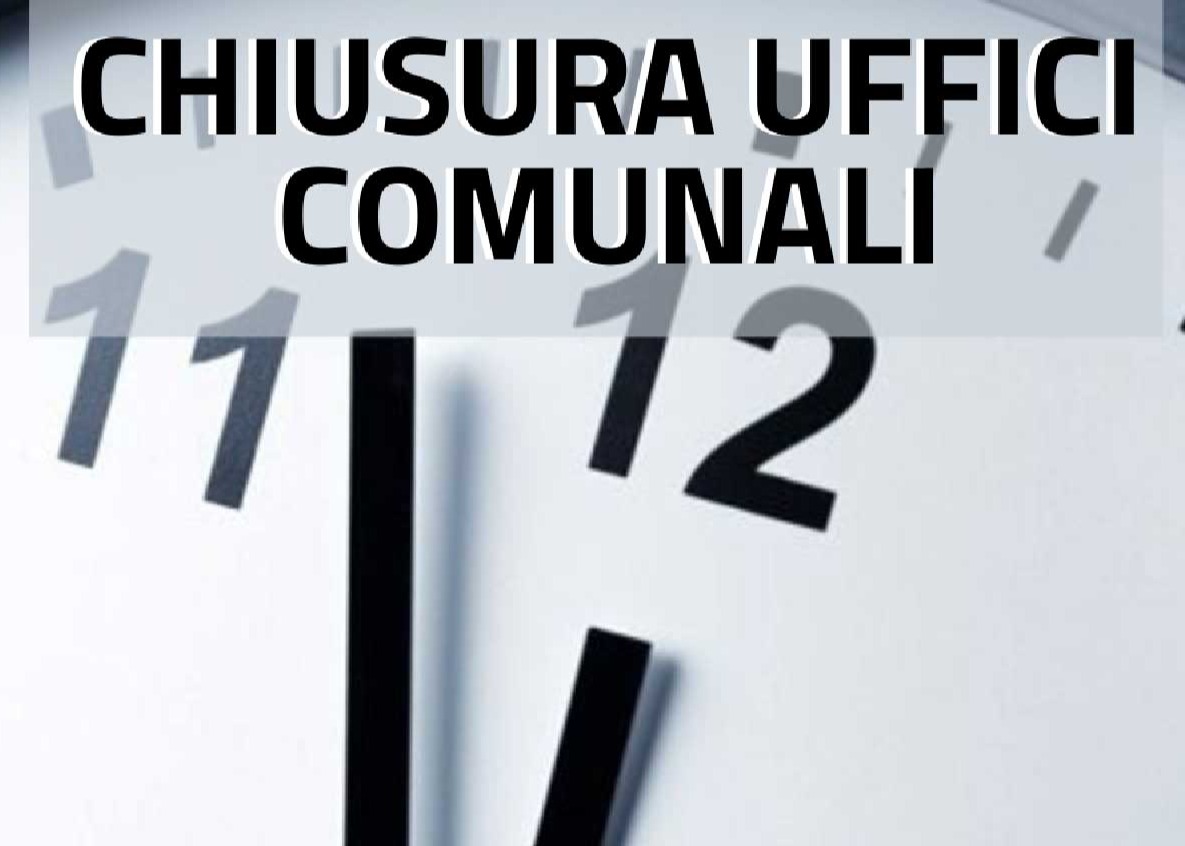 CHIUSURA UFFICIO ASSISTENTE SOCIALE