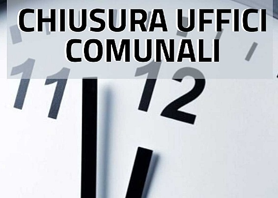CHIUSURA UFFICIO ASSISTENTE SOCIALE
