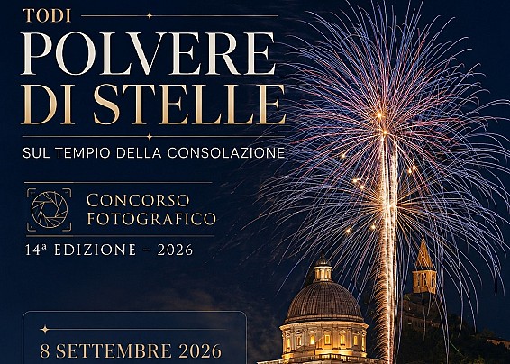REGOLAMENTO CONCORSO FOTOGRAFICO  “TODI: POLVERE DI STELLE  SUL TEMPIO DELLA CONSOLAZIONE” 14a edizione - anno 2026