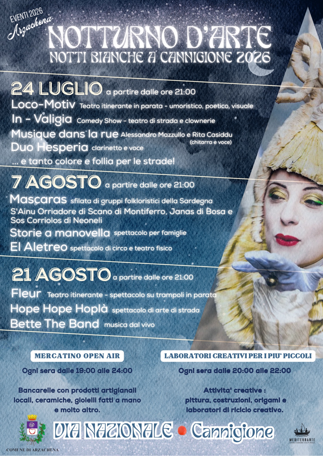 Locandina Notti bianche Cannigione_2026
