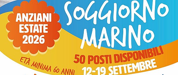 Avviso preiscrizioni soggiorno marino 2926